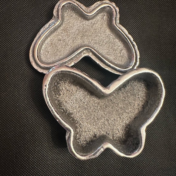 Silver Butterfly Trinket Box - Picture 3 of 7